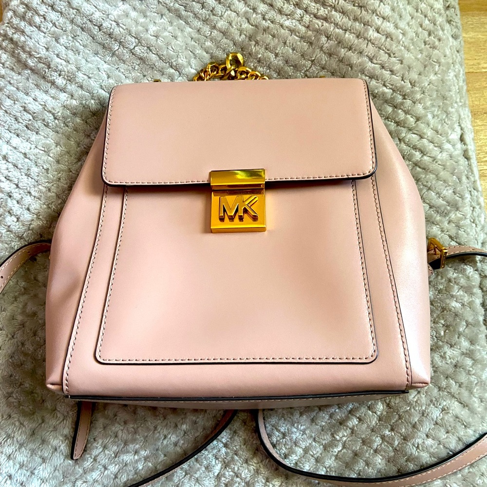 New Michael Kors backpack!! Mauve